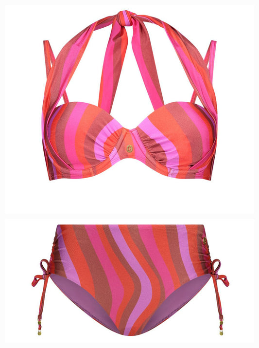 ten Cate Beach (TCWOW) Multiway bikini set - 60016/60027 - Shiny wave 5070
