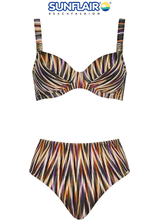 Sunflair bikini met beugels en tailleslip - 21700 - Bruin