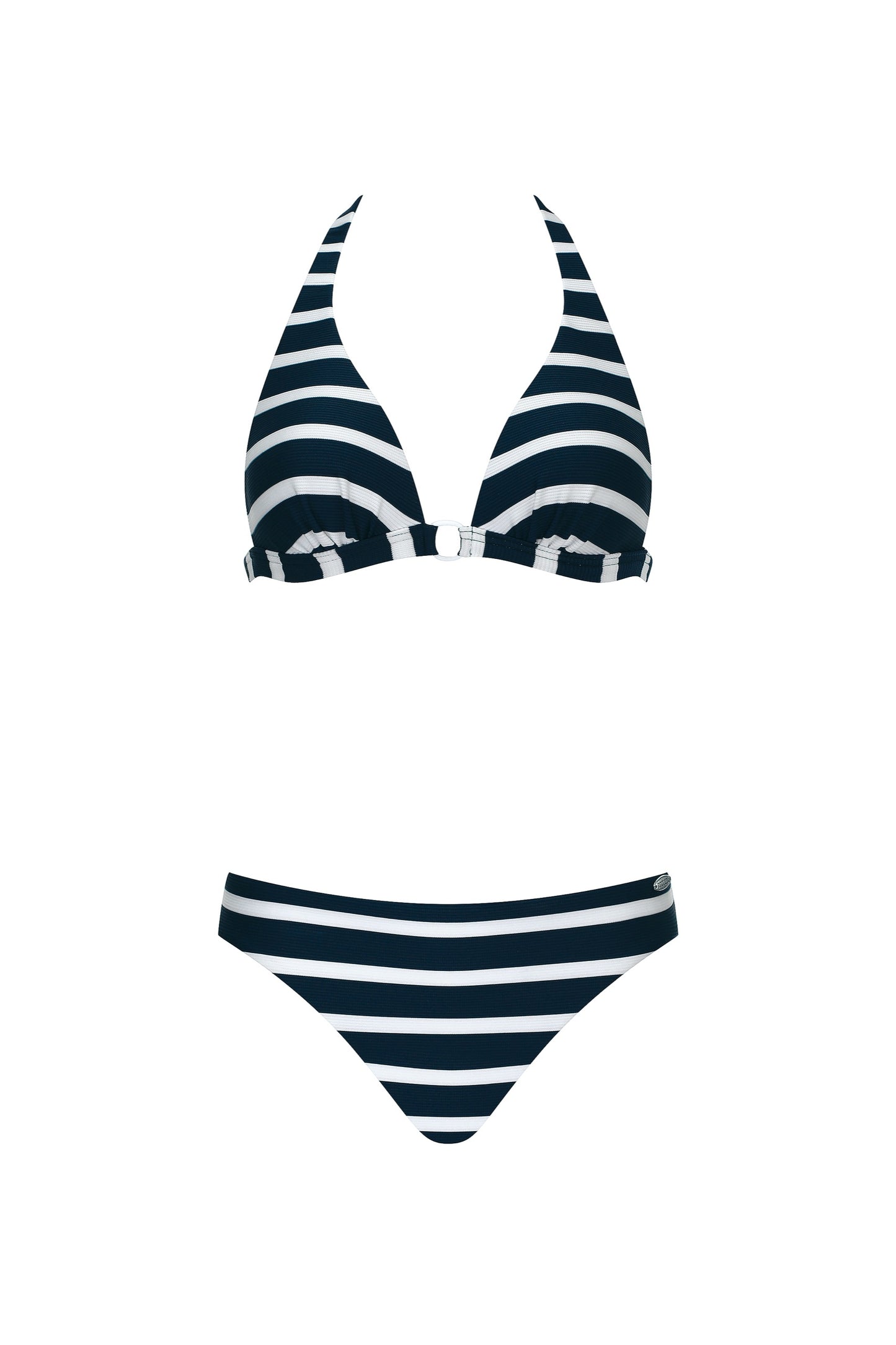 Sunflair halter bikini - 21714 - marine blauw gestreept