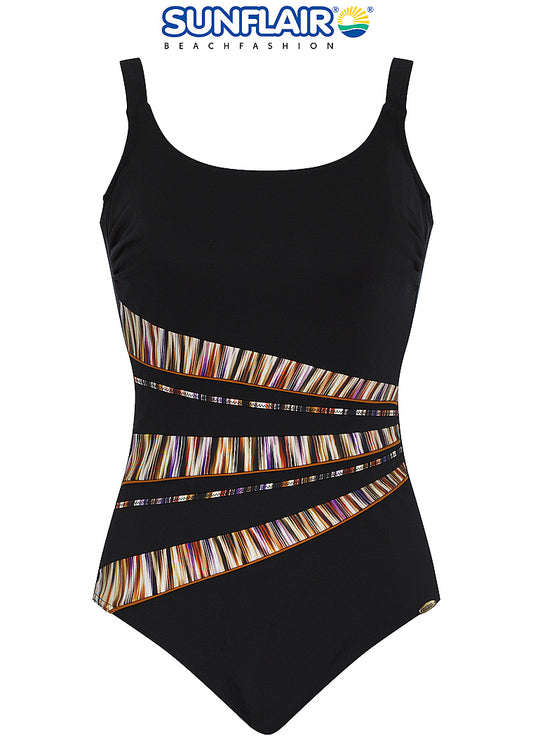 Sunflair chloorbestendig prothese Badpak - 22045 - Zwart