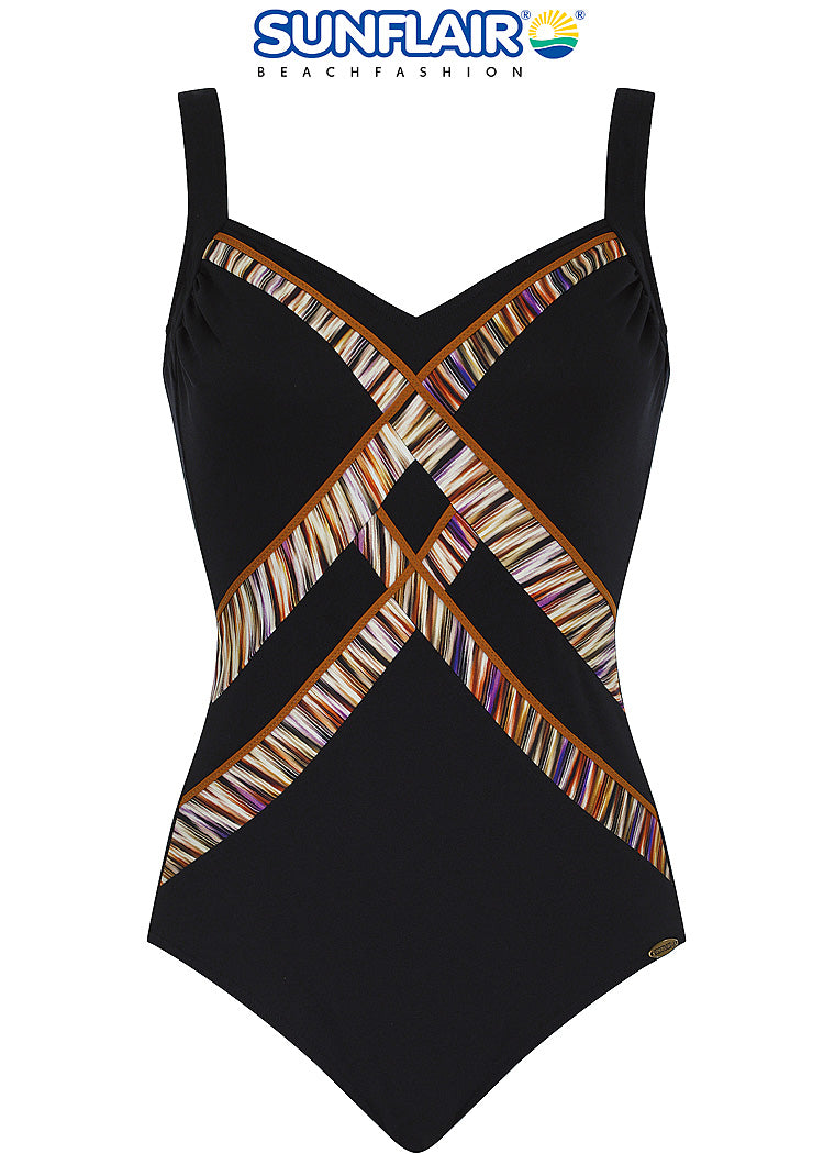 Sunflair beautyform shapewear Badpak met soft cups - 22050 - Zwart