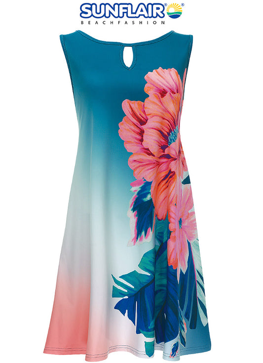 Sunflair strandjurk - 23311 - bloemenprint