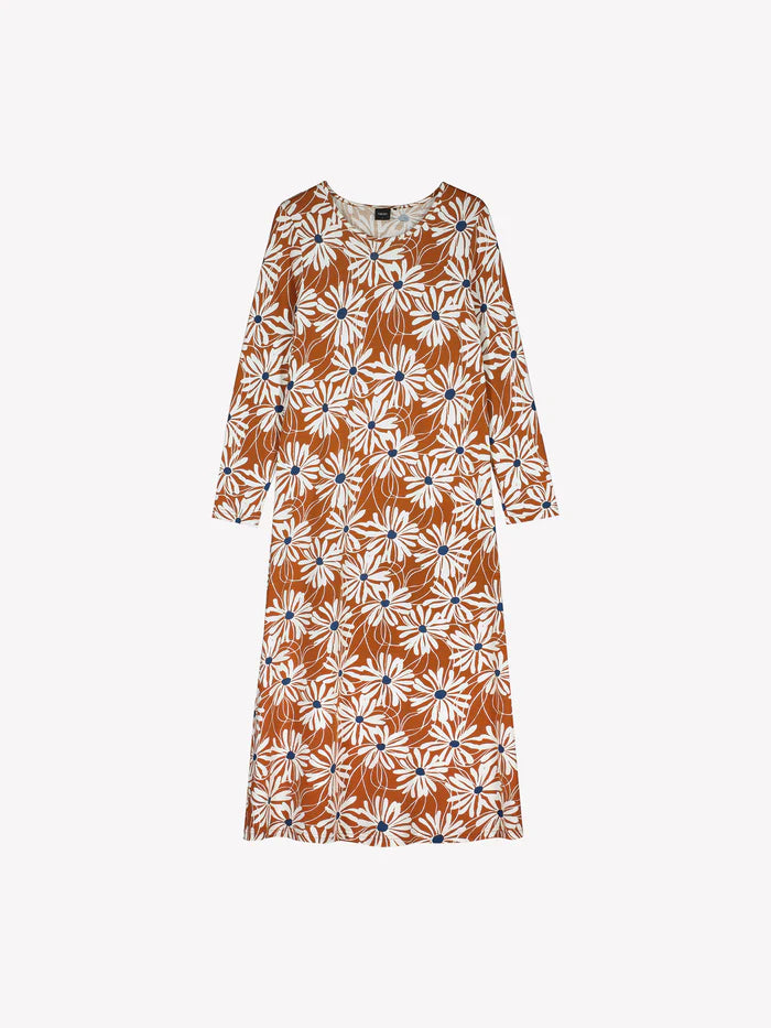 Nanso lang nachthemd magrieten - ANETTE 29045 - Bruin