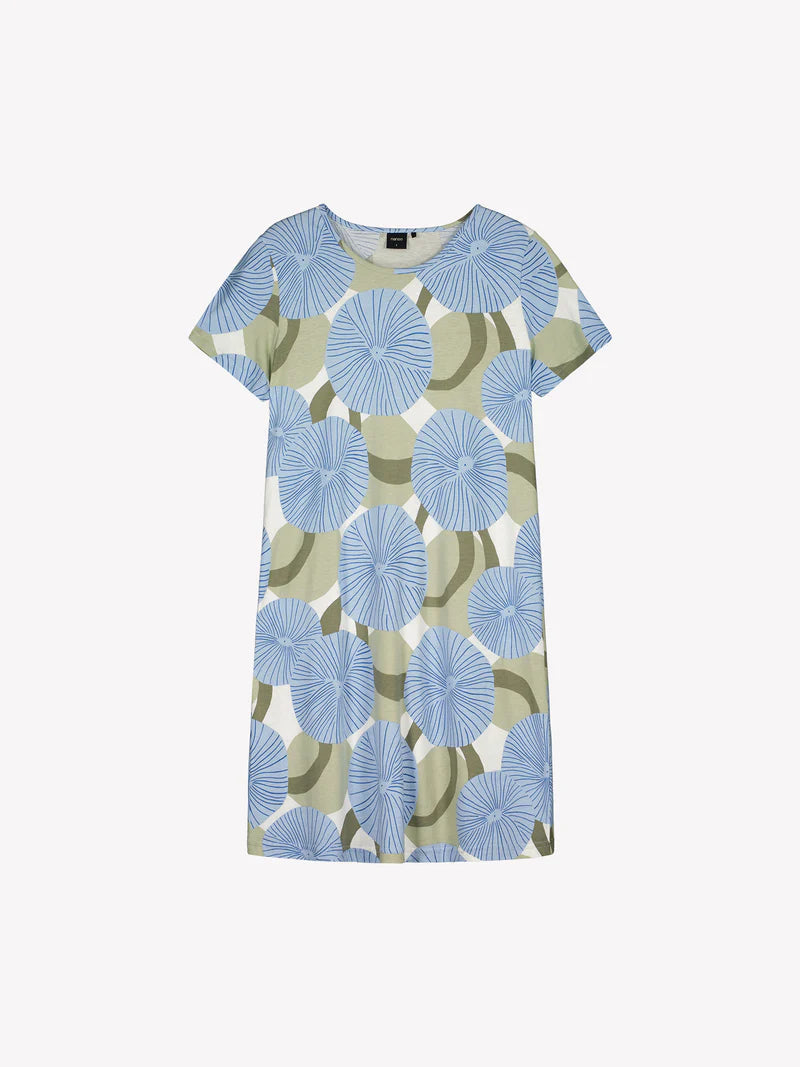Nanso nachthemd korte mouw - HEDDA 29290 - Blauw