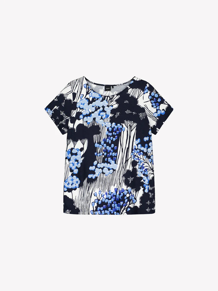 Nanso pyjama met 7/8 broek - Kirjokerttu 29346 - Blauw (2684)