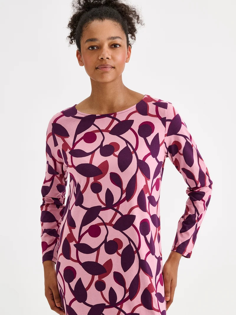 Nanso nachthemd big shirt - SANTELI 29649-6676 - Rood