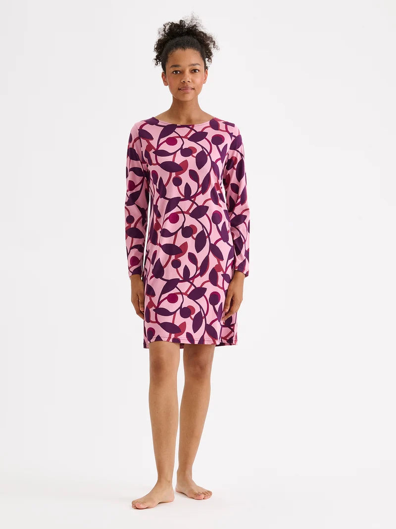 Nanso nachthemd big shirt - SANTELI 29649-6676 - Rood