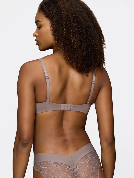 Triumph PUSH-UP BH - Body Make-Up Illusion Lace WP - Pigeon Grey