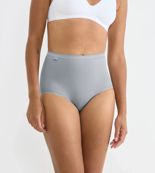 Sloggi Tailleslip - Basic Maxi C4P voordeelpack 3+1 gratis - Sea Blue Light Combination (M031)