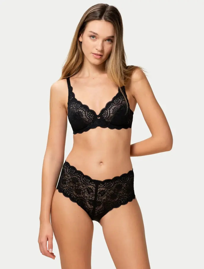 Triumph Tailleslip - Amourette 300 Maxi X - Wit en Zwart *uitlopend