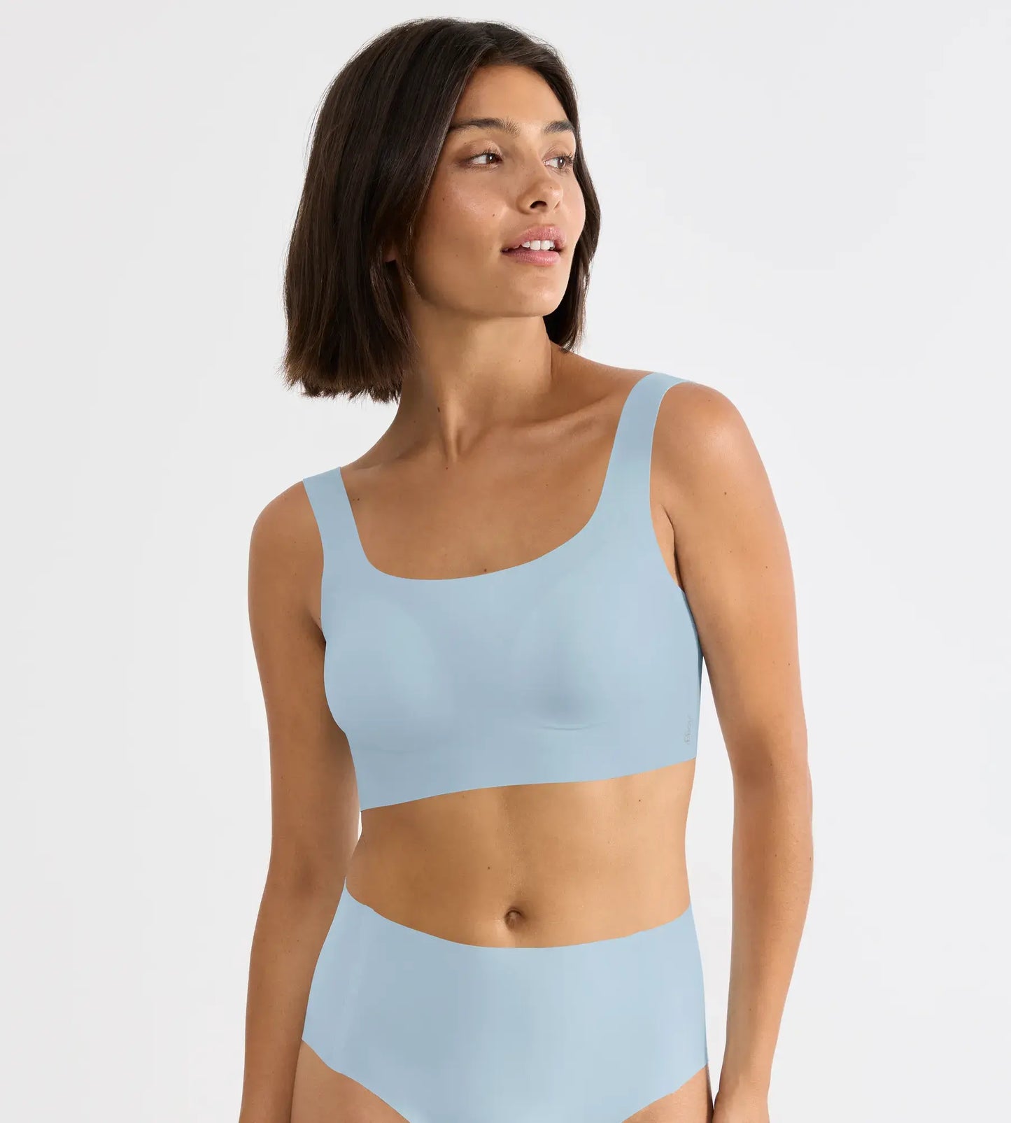 Sloggi Top voorgevormd zonder beugel - ZERO Feel 2.0 Top - Light blue (00KY)