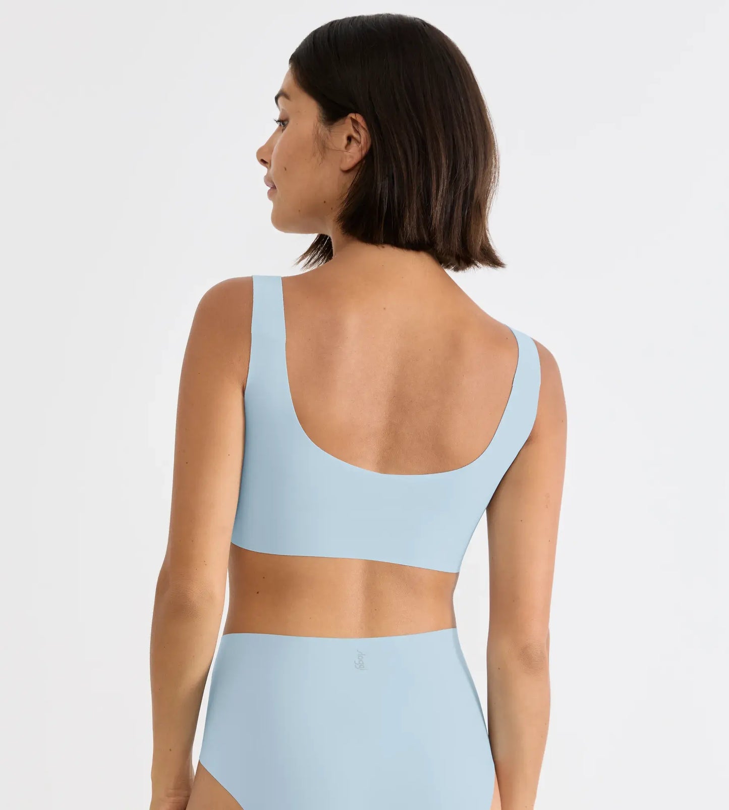 Sloggi Top voorgevormd zonder beugel - ZERO Feel 2.0 Top - Light blue (00KY)