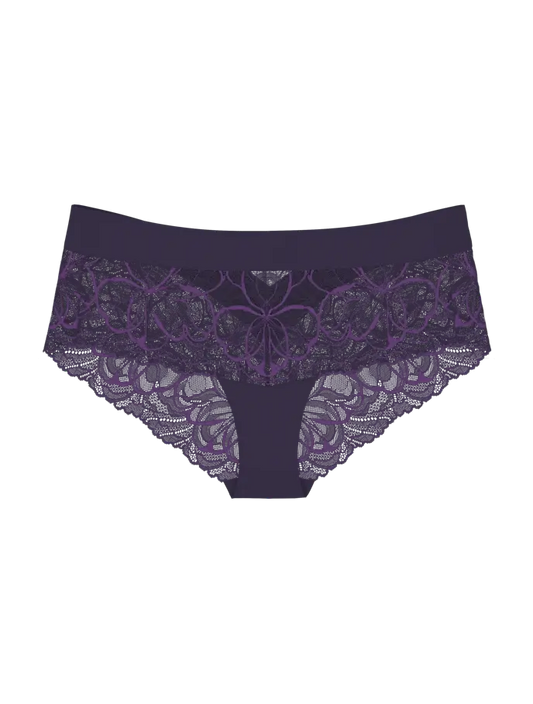 Triumph hipster - Body Make-Up Illusion Lace Shorty R* - Prussian blue 00TS