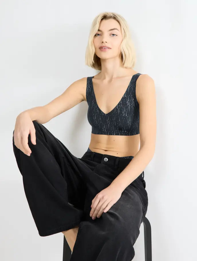 Sloggi Bralette -  ZERO Feel 2.0 Festive Bralette R* -  Black combination
