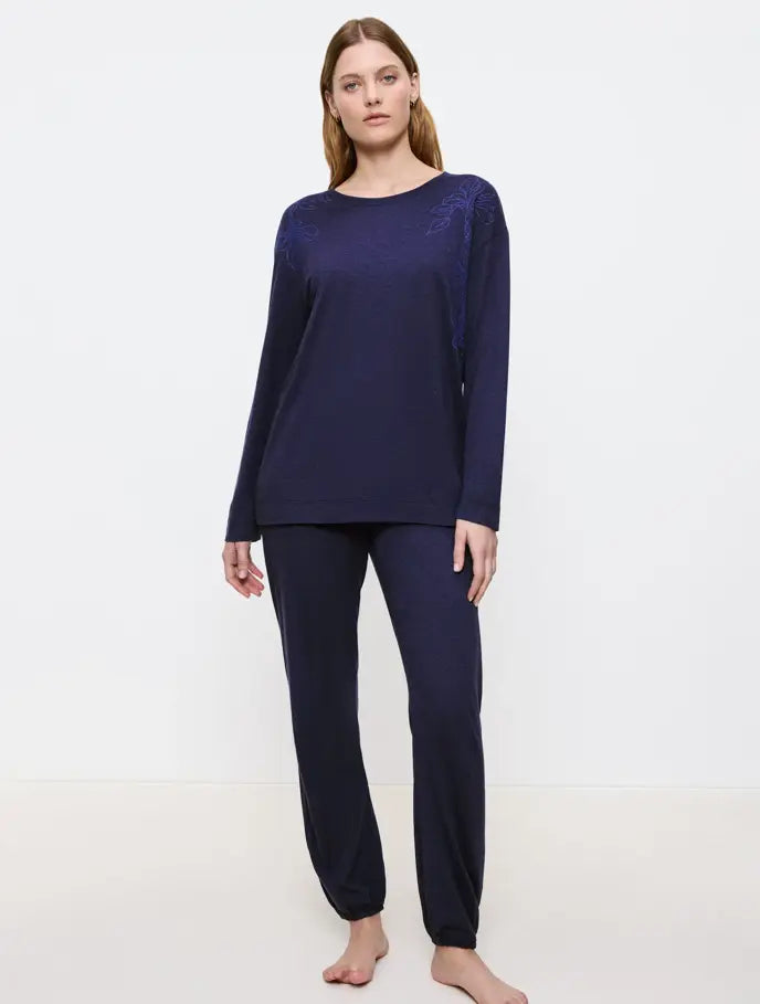 Triumph pyjama - Endless Comfort PK 01 LSL - Blauw M008