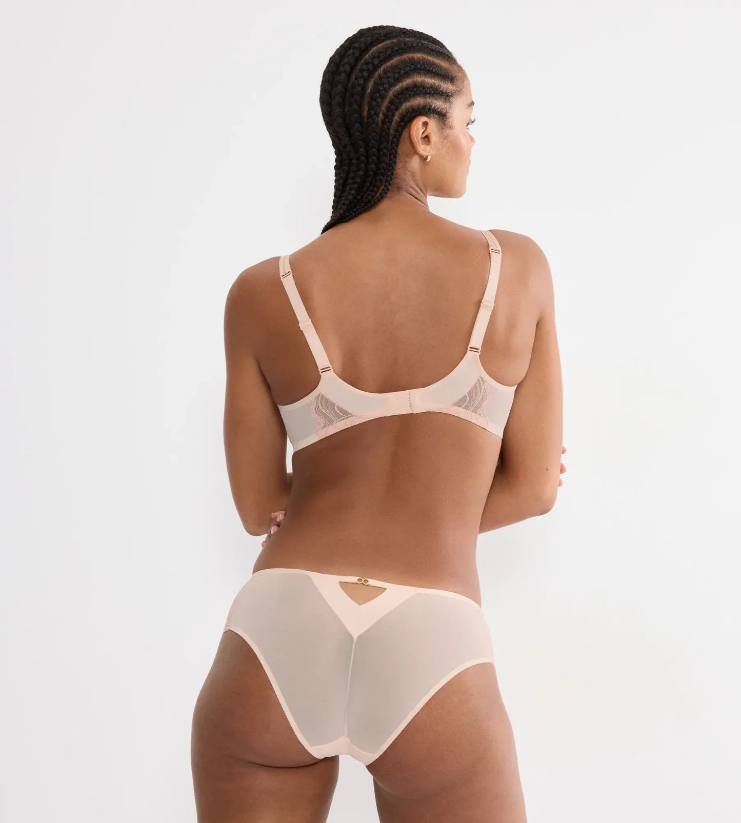 Triumph Spacer Balconette bh met beugel - Palina Waves of Glow WP  - Porcelain (0040)