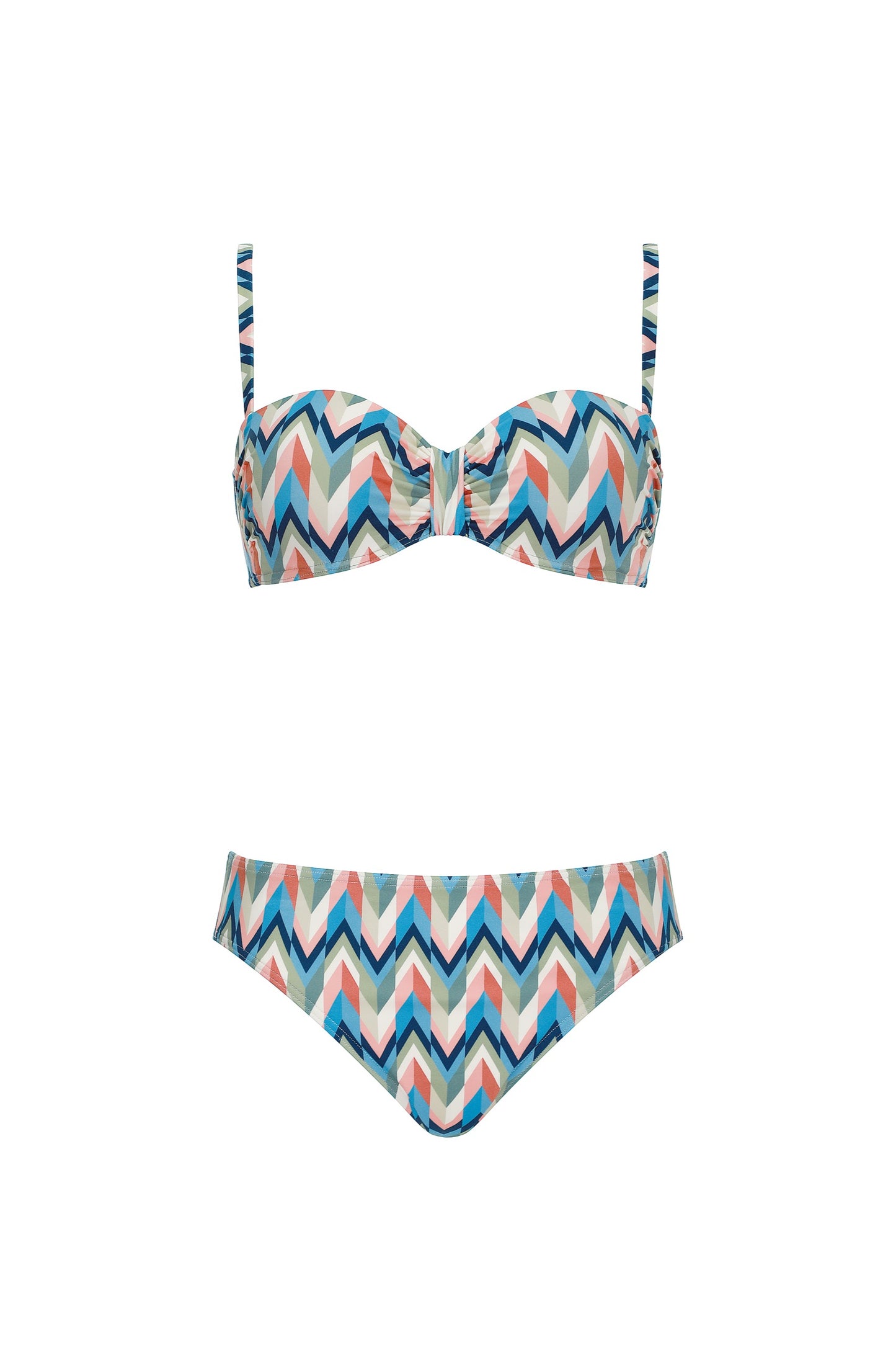 Olympia voorgevormde Bikini met beugel - 31050 + 31052 - multicolor