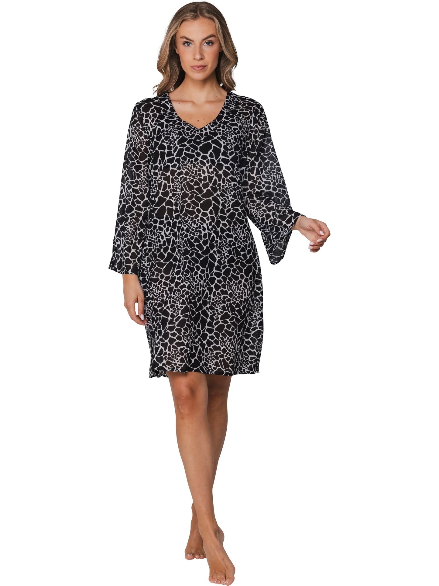 Pastunette beach Poncho / Jurk - Safari 311261-322-3 - Zwart