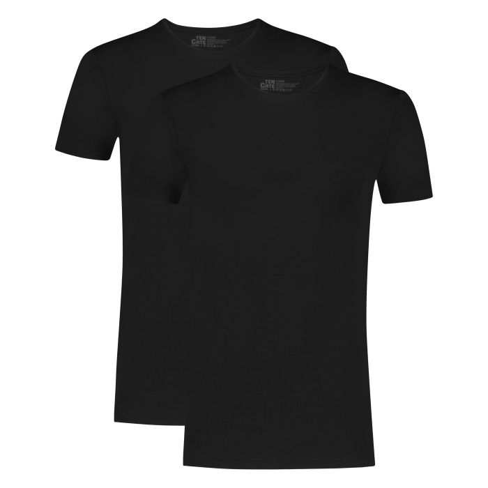 Ten Cate Basic organic cotton stretch T-shirt - 32326 - 2 Pack