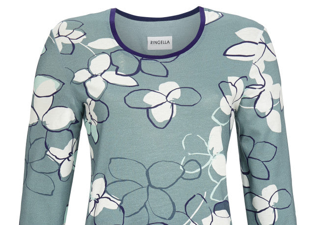 Ringella pyjama moderne bloemenprint - 3511220 - Cyprus