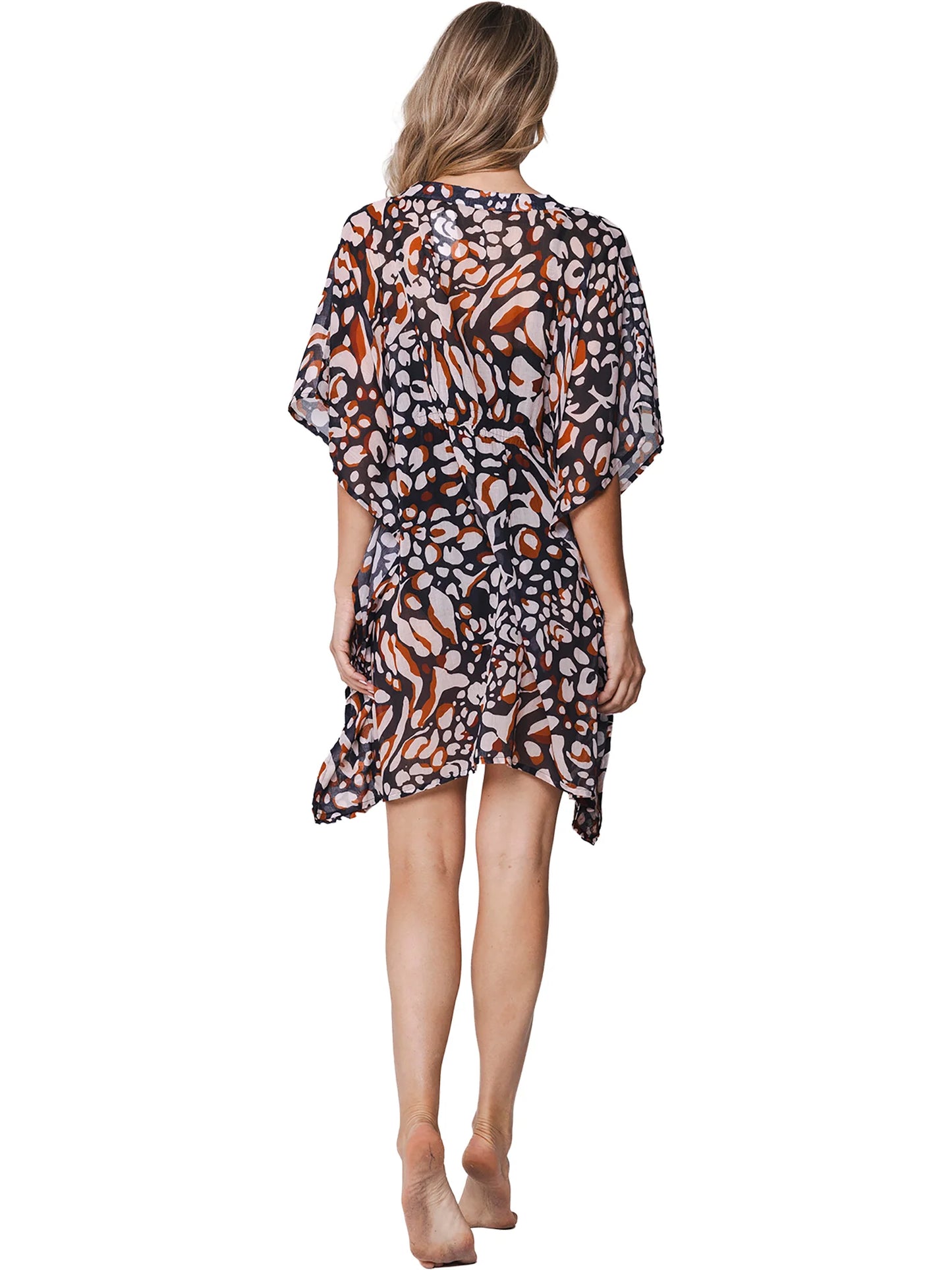 Pastunette beach Poncho / Cover-up - Savanna 371261-316-1 - Zwart