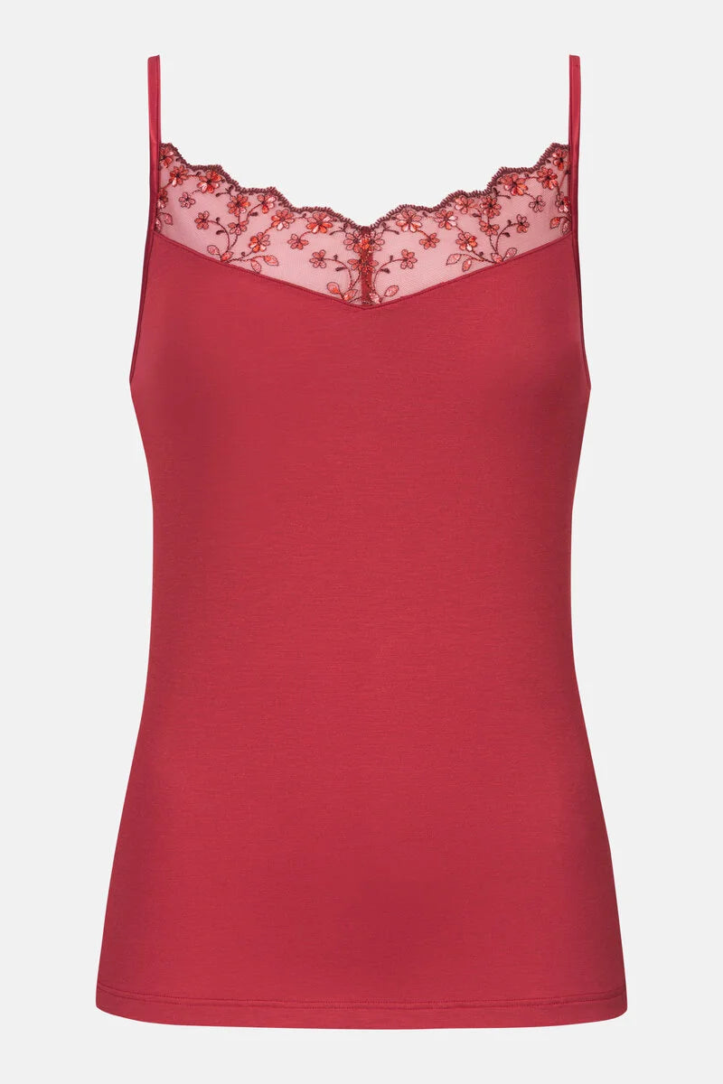 Mey Spaghetti hemd top - Delighted 45228 - Gala Red (1727)