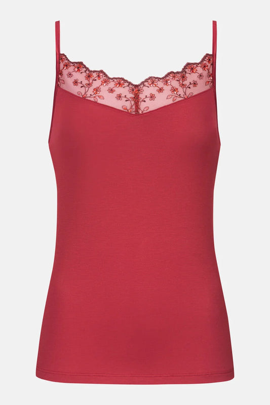 Mey Spaghetti hemd top - Delighted 45228 - Gala Red (1727)