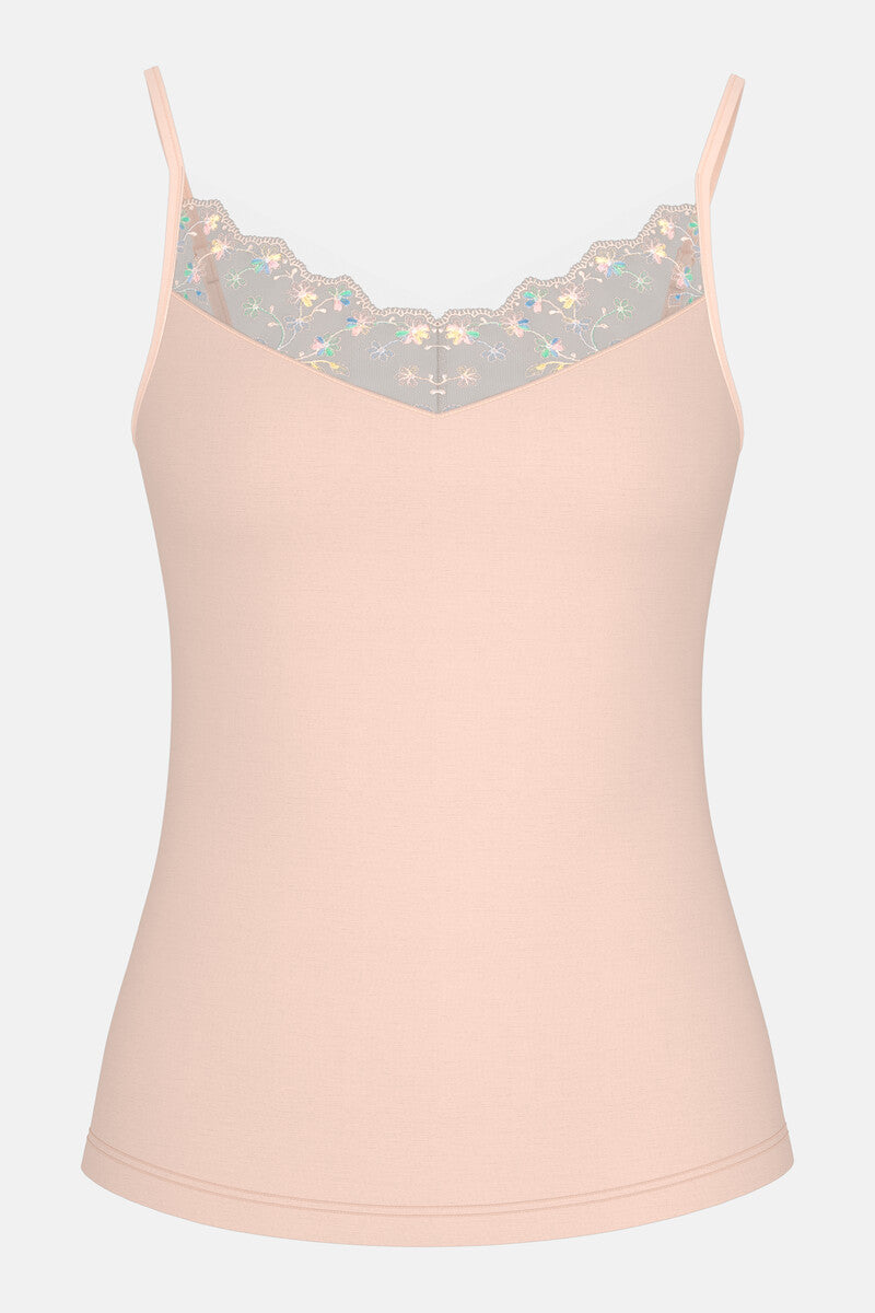 Mey Spaghetti hemd top - Delighted 45228 - Peach Blush (1774)