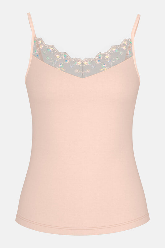 Mey Spaghetti hemd top - Delighted 45228 - Peach Blush (1774)