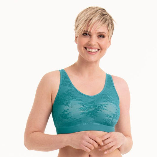 Anita Care voorgevormde top prothesebeha  - 4700X Essentials Lace - Light Smaragd