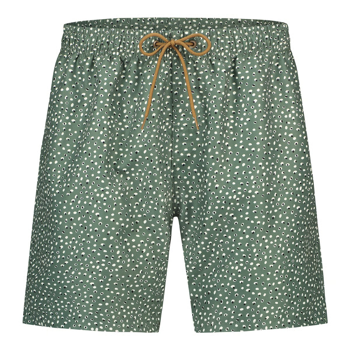 Ten Cate heren Zwembroek - 32488 - Dots green 1590
