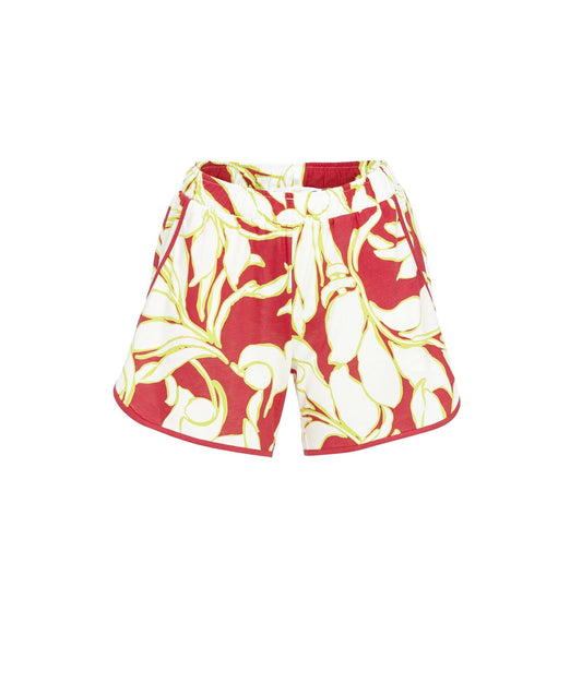 Bloomy mix and match korte broek bloemenprint - 5251515 - roze