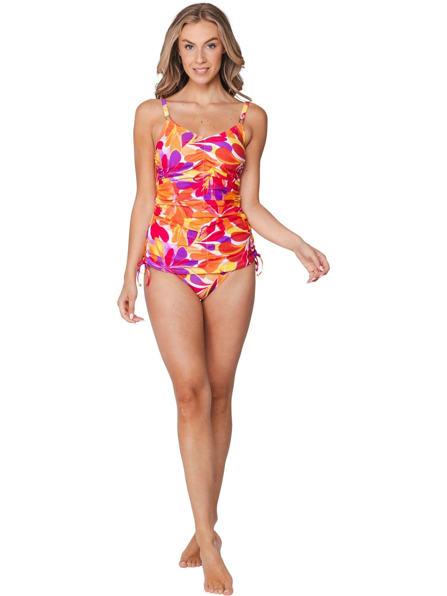Pastunette beach Tankini geplooid - Tropic Oasis 531261-370-1 - gekleurd
