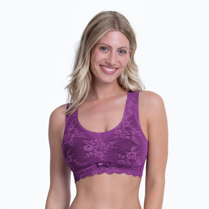 Anita Comfort voorgevormde Top Bralette - 5400 Essentials Lace - Magic Purple
