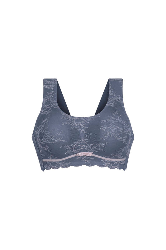 Anita Comfort voorgevormde Top Bralette - 5400 Essentials Lace - Grey/rose