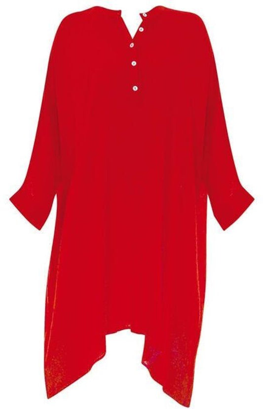 Sunflair blouse / tuniek - 73803 - Rood