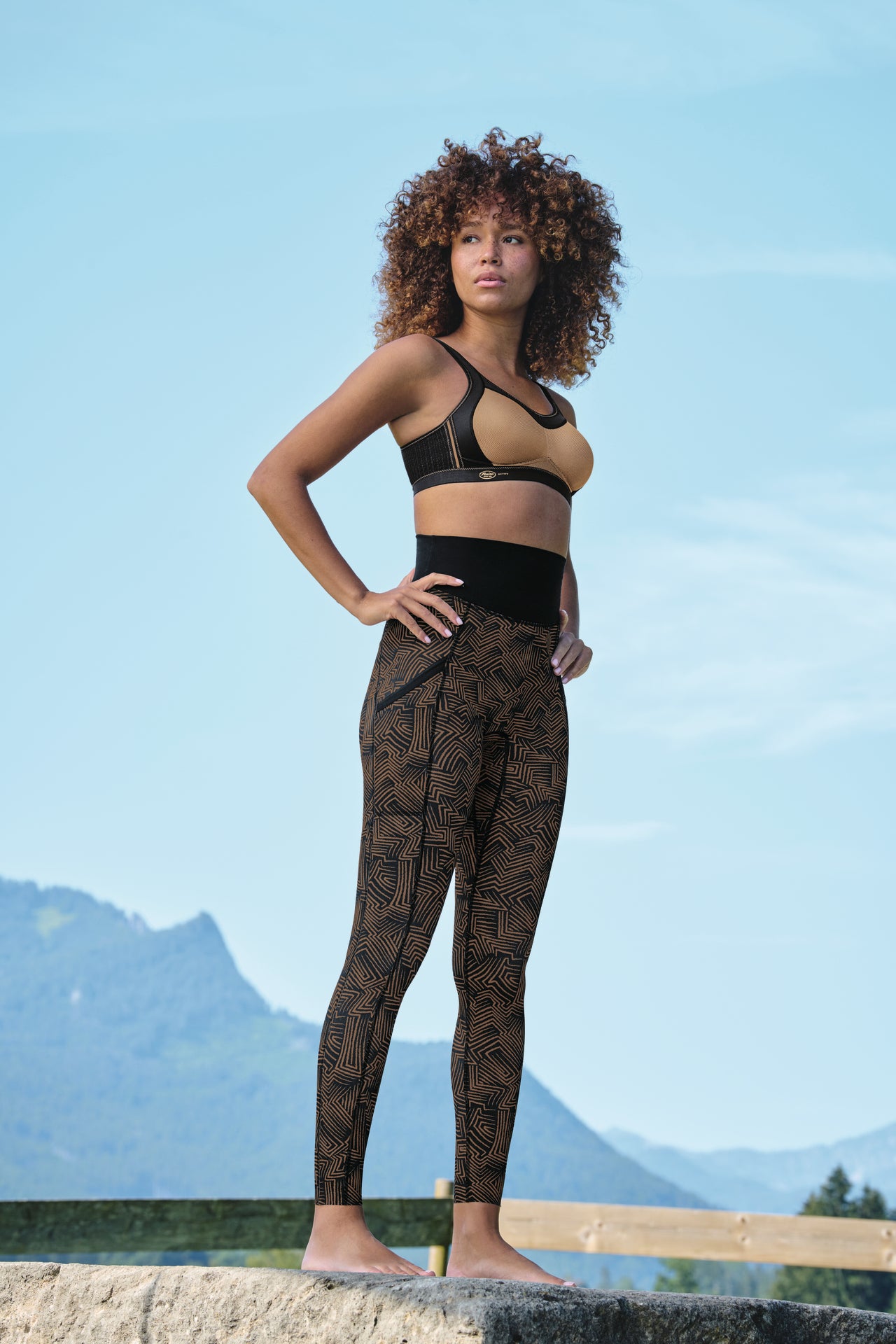 Anita Active Sport bh zonder beugel niet voorgevormd - momentum 5529 - Goud