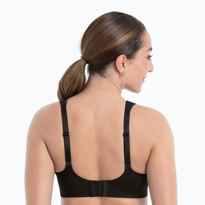 Anita Active voorgevormde sportbh met variabele crossback - AIR CONTROL X DELTAPAD 5543 - Zwart