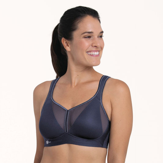 Anita Active Air Control sport bh voorgevormd 5544  - blue iris 371