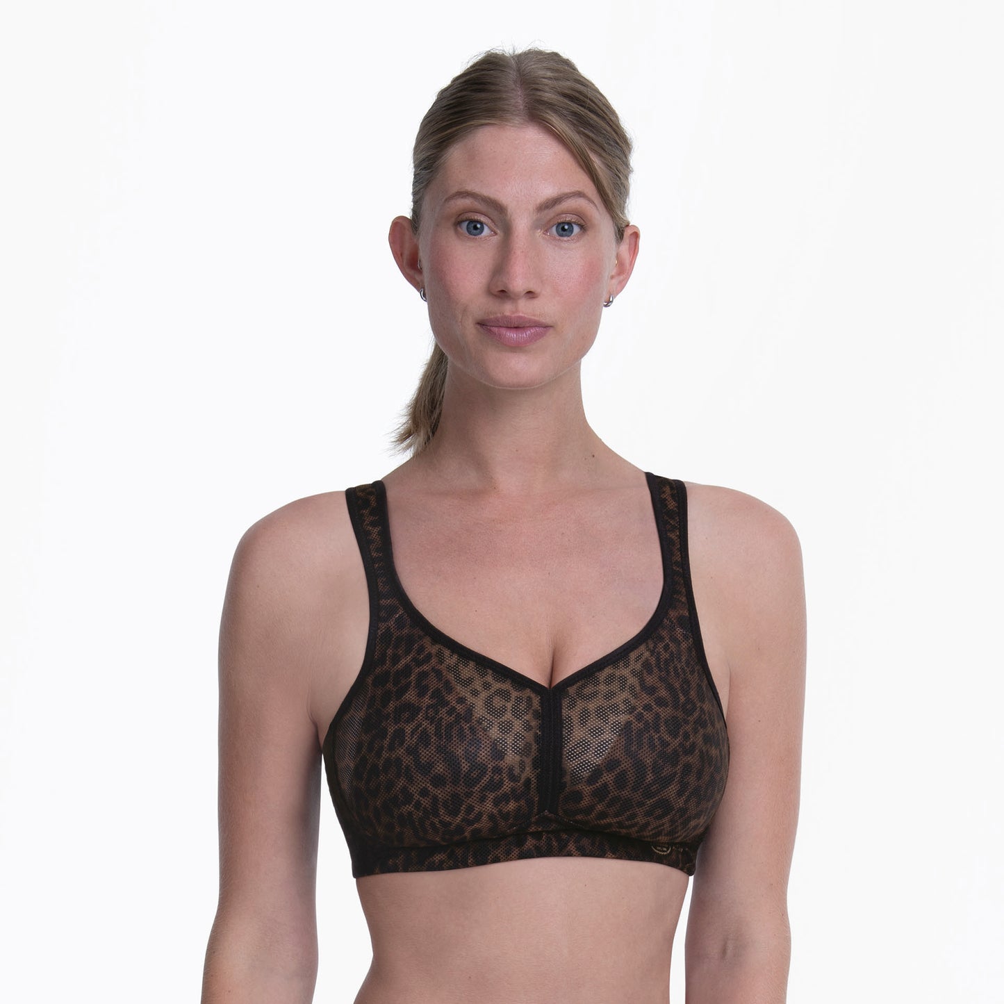 Anita Active Air Control sport bh voorgevormd 5544 - Gold Cat (tijgerprint)