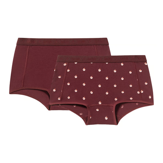 Ten Cate Meisjes shorts 2 pack - 60866 - Deer Dots Dahlia