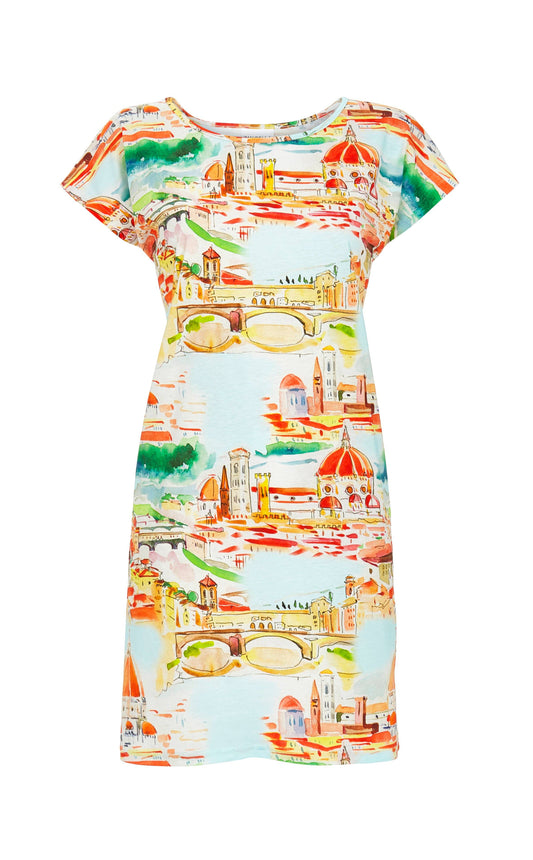 Ringella Nachthemd all over print vakantiegevoel - 6211026 - print