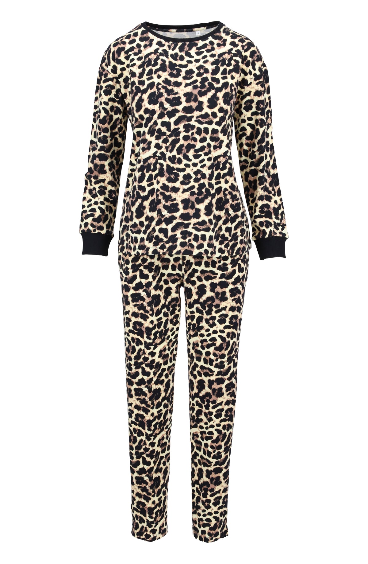 Ringella pyjama met boorden - 6511207 - Luipaardprint