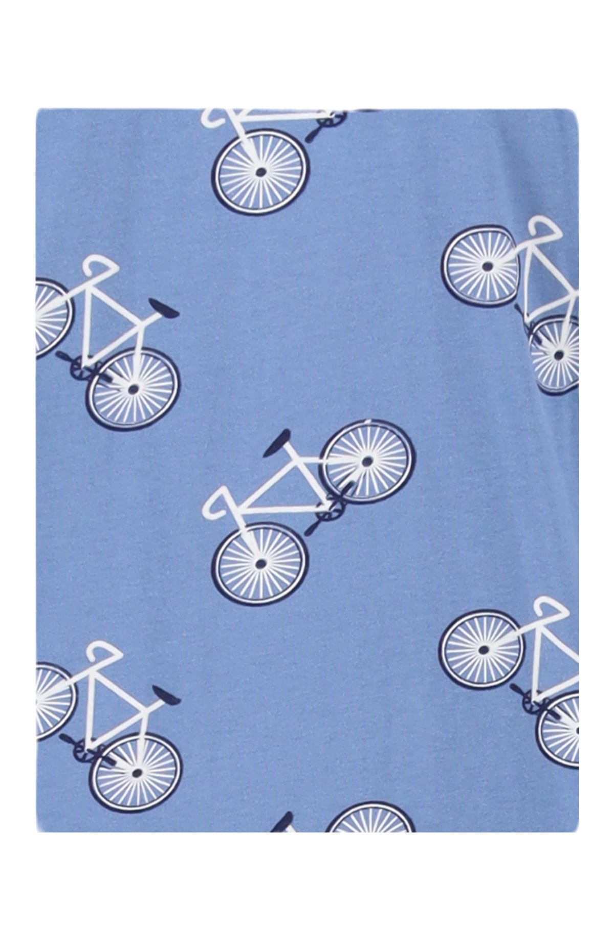 Heren pyjama V hals fiets patroon - 6541201 - Groen