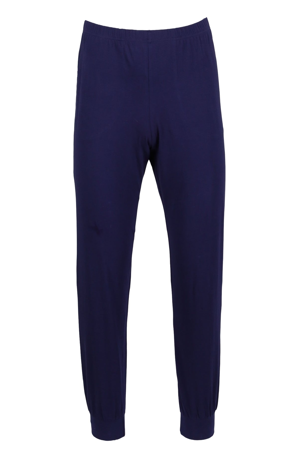 Ringella Heren pyjama met boorden en knoopsluiting gestreept - 6541205 - Blauw
