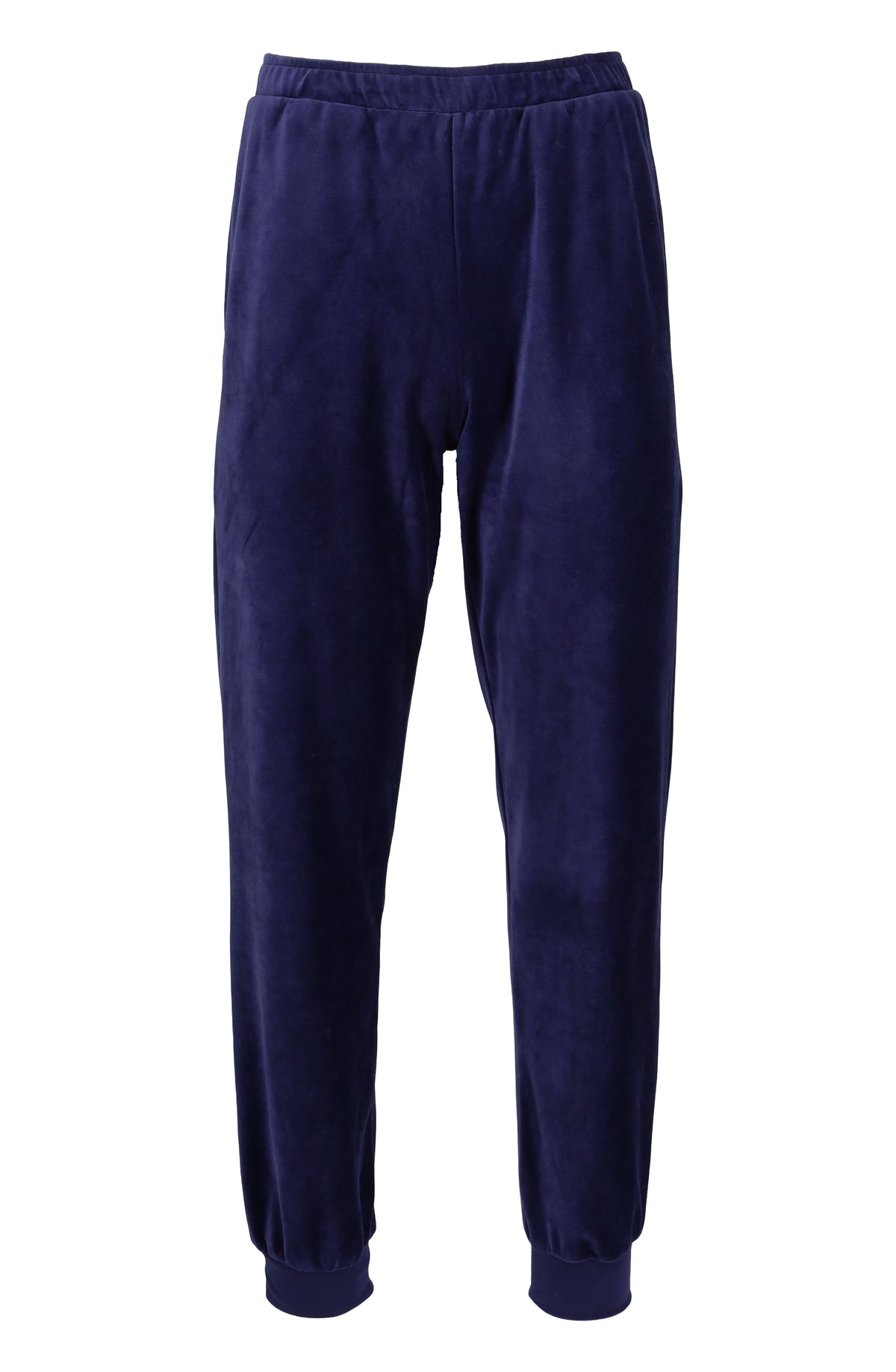 Ringella Warme heren pyjama velours - 6541219 - Donker blauw