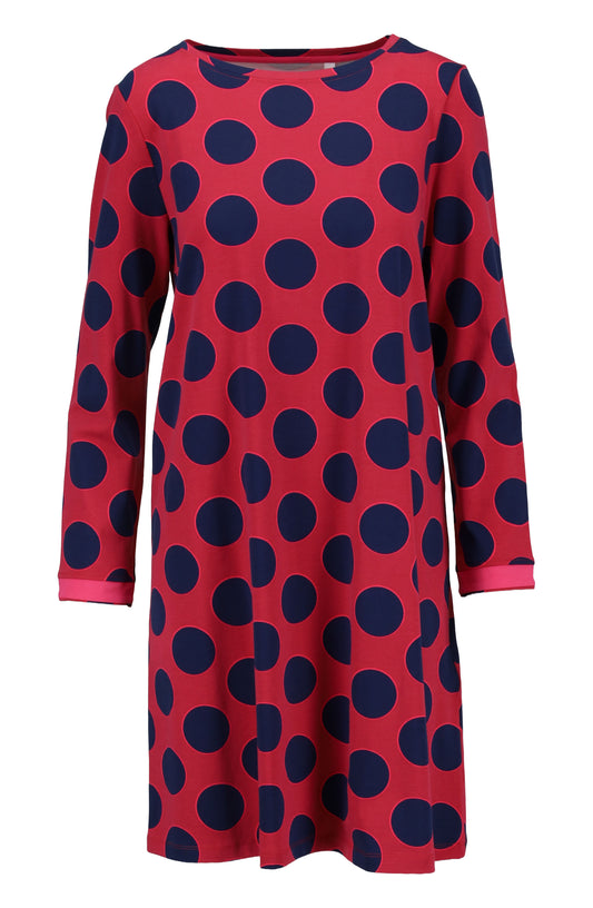 Ringella Bloomy Nachthemd met stippen - 6551004 - Rood
