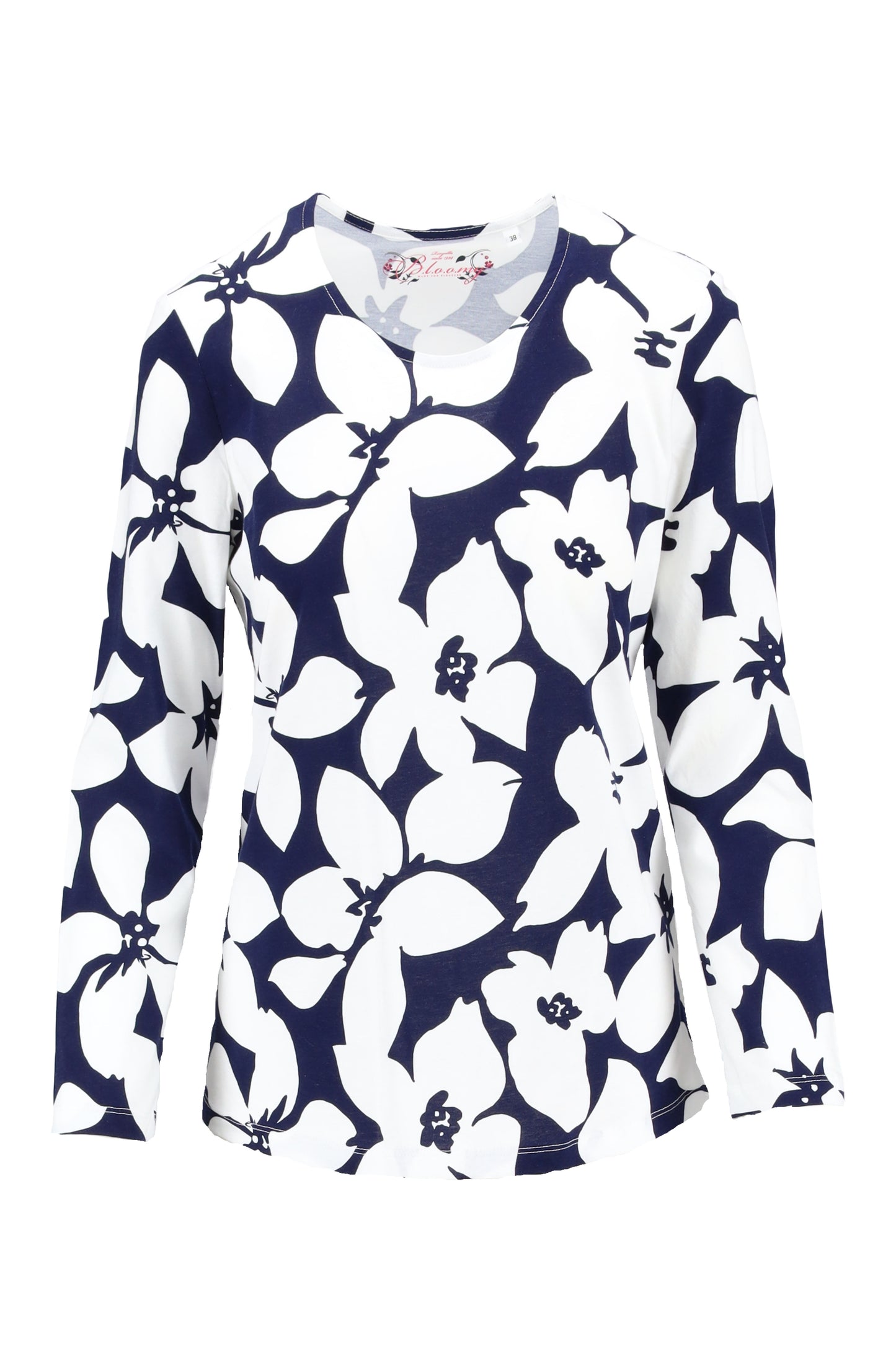 Ringella Bloomy pyjama met bloemenprint - 6551201 - Blauw