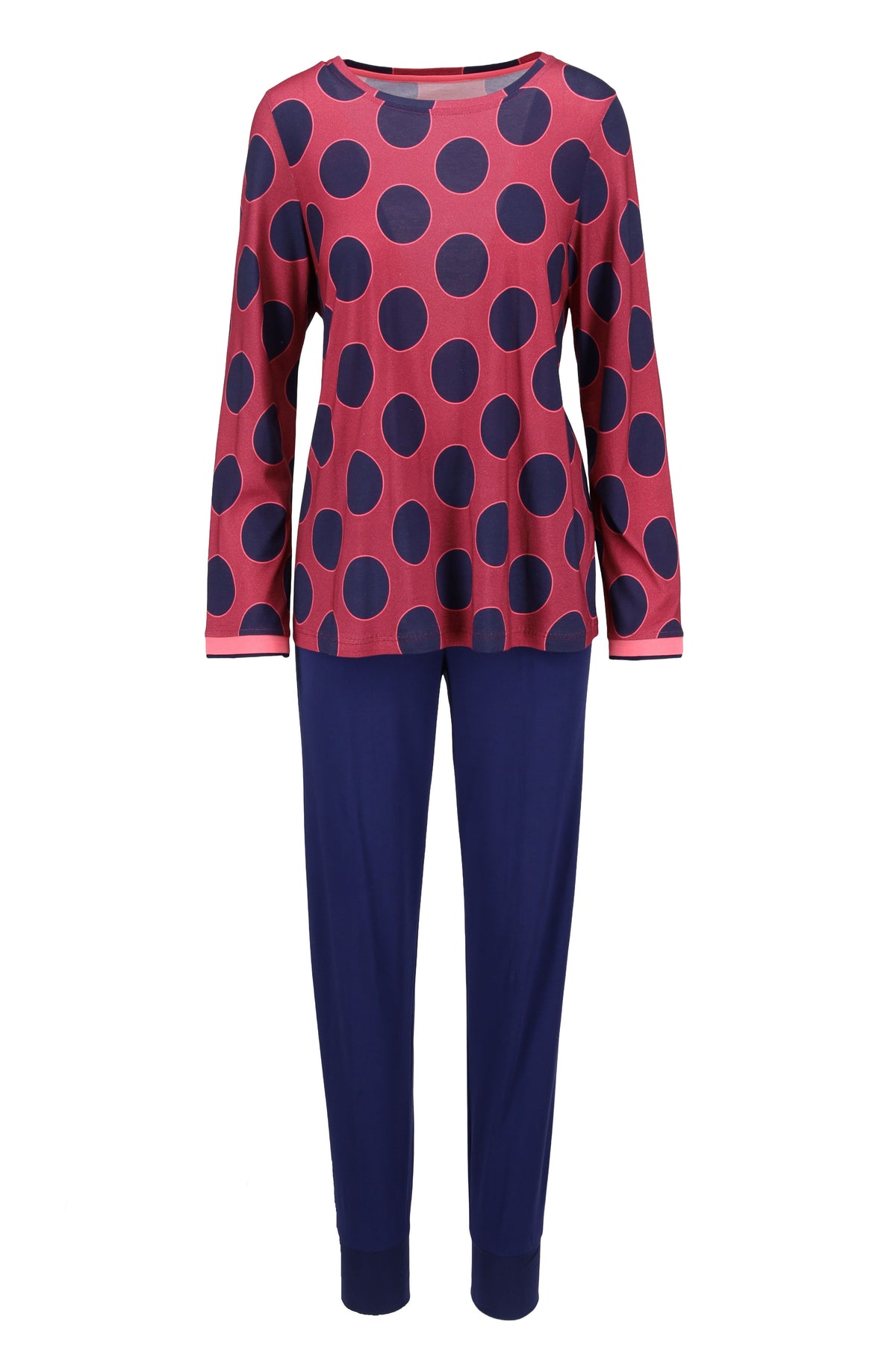 Ringella Bloomy Pyjama met stippen - 6551204 - Rood