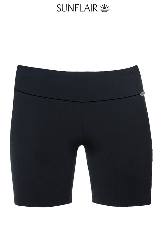 Sunflair short lange pijp chloorbestendig - 71200 - Zwart